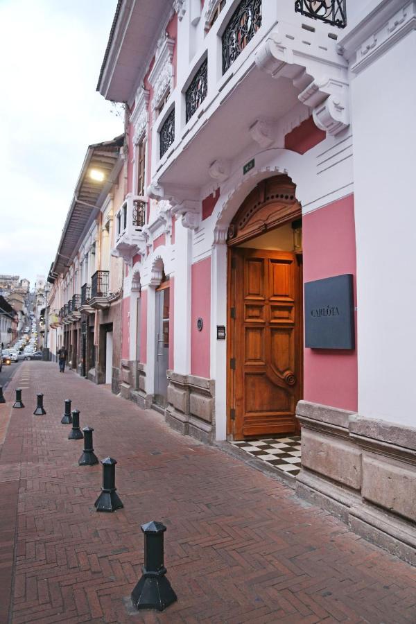 Carlota Sustainable Design Hotel Quito Esterno foto